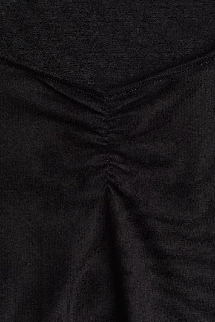 H&M SWEETHEART-NECKLINE TOP