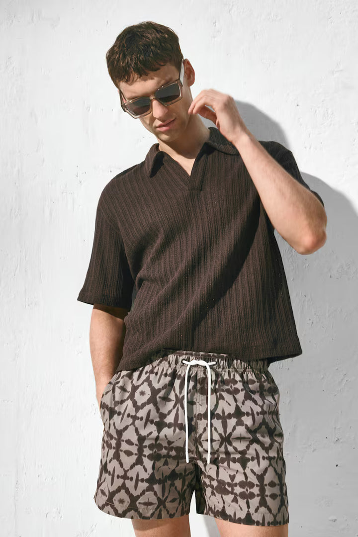 H&M Patterned Swim Shorts