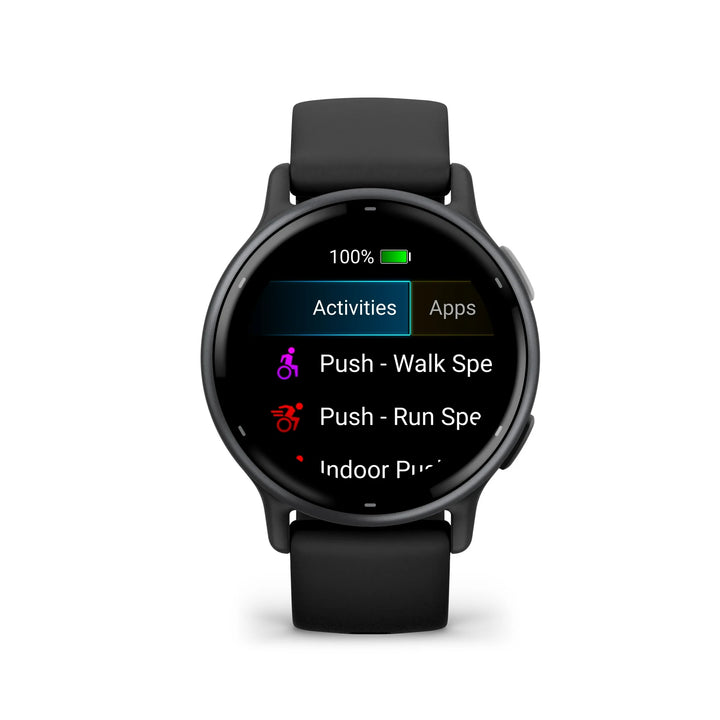 Garmin vivoactive® 5, Health and Fitness GPS Smartwatch, AMOLED Display, Up To 11 Days Of Battery, Slate