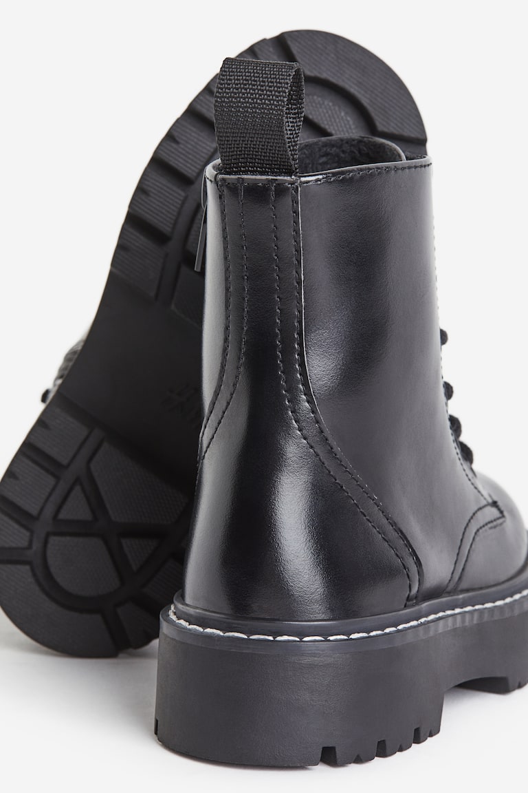 H&M Lace-up Boots