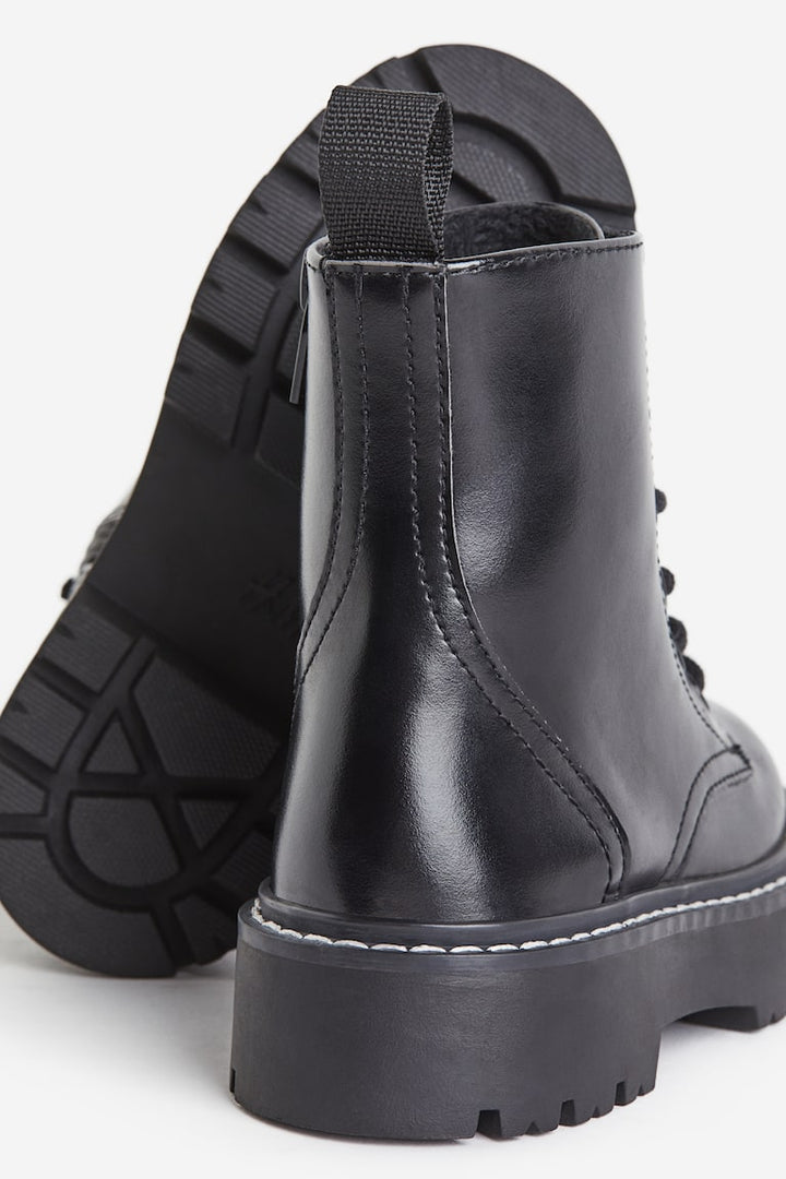 H&M Lace-up Boots
