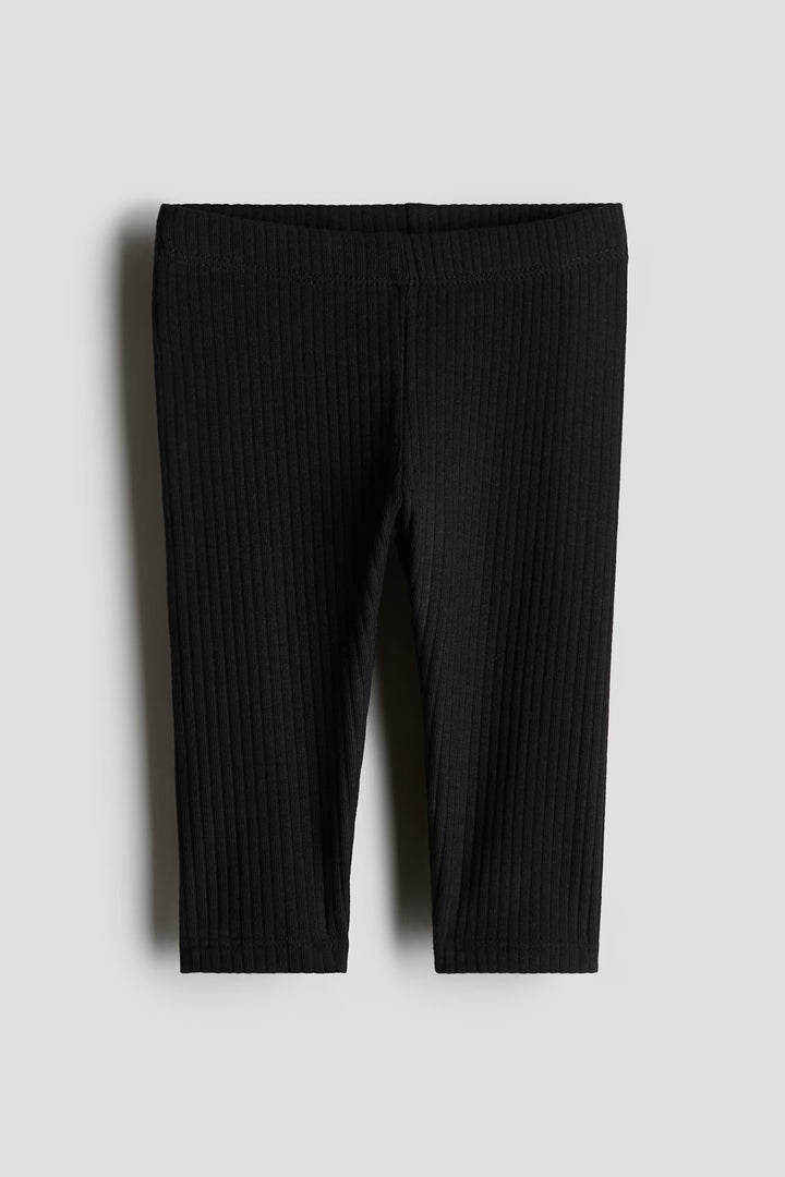 H&M Ribbed Cotton Leggings