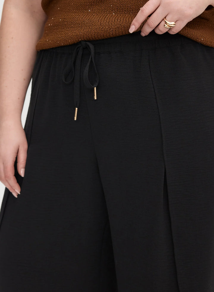 LAURA Melanie Lyne - Wrap-Effect Parachute Pants