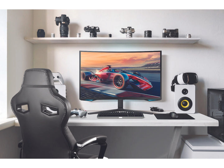 Samsung 32" Odyssey Neo G7 4K UHD 165Hz 1ms(GTG) Quantum HDR2000 Curved Gaming Monitor