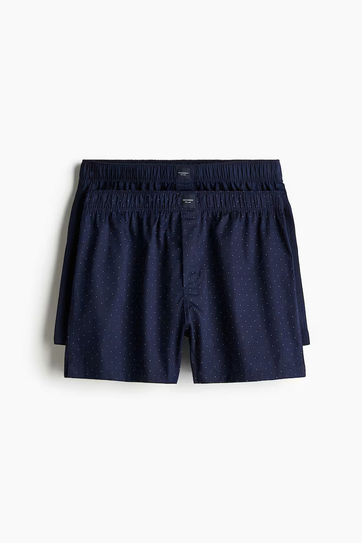 H&M 2-pack Woven Cotton Sateen Boxer Shorts