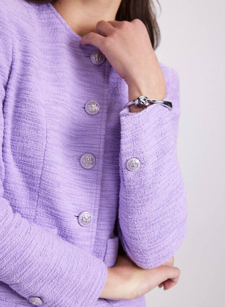LAURA Tweed Button-Down Jacket