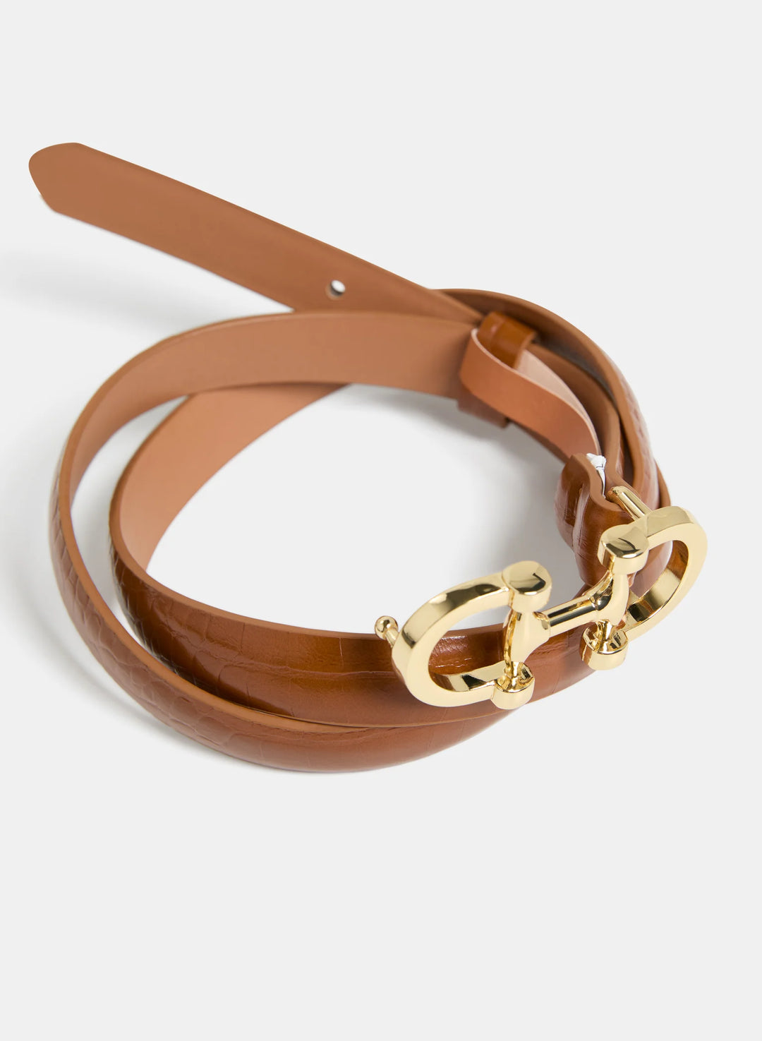Laura Thin Vegan Leather Belt