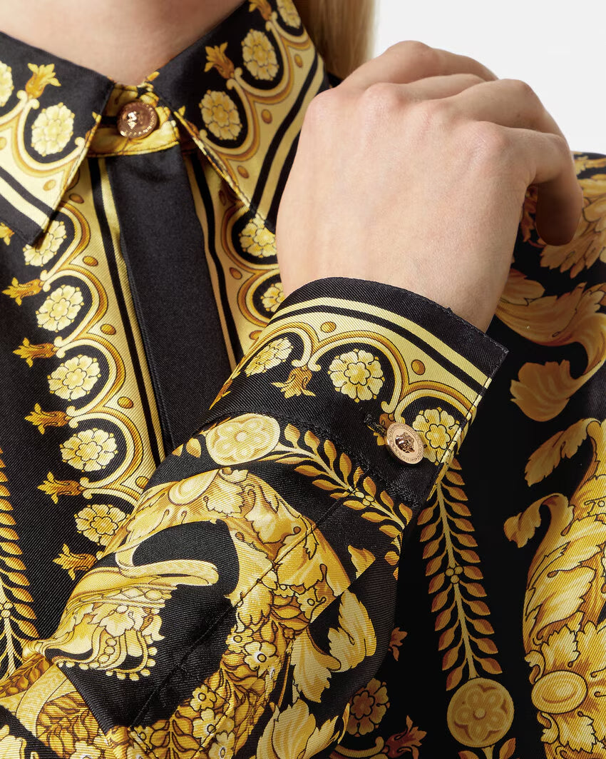 Versace BAROCCO SILK SHIRT