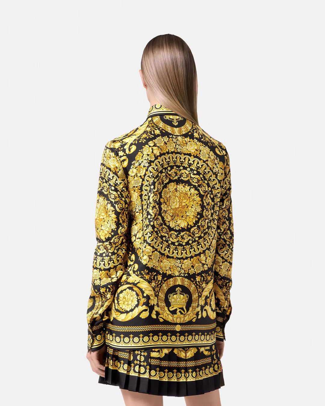 Versace BAROCCO SILK SHIRT