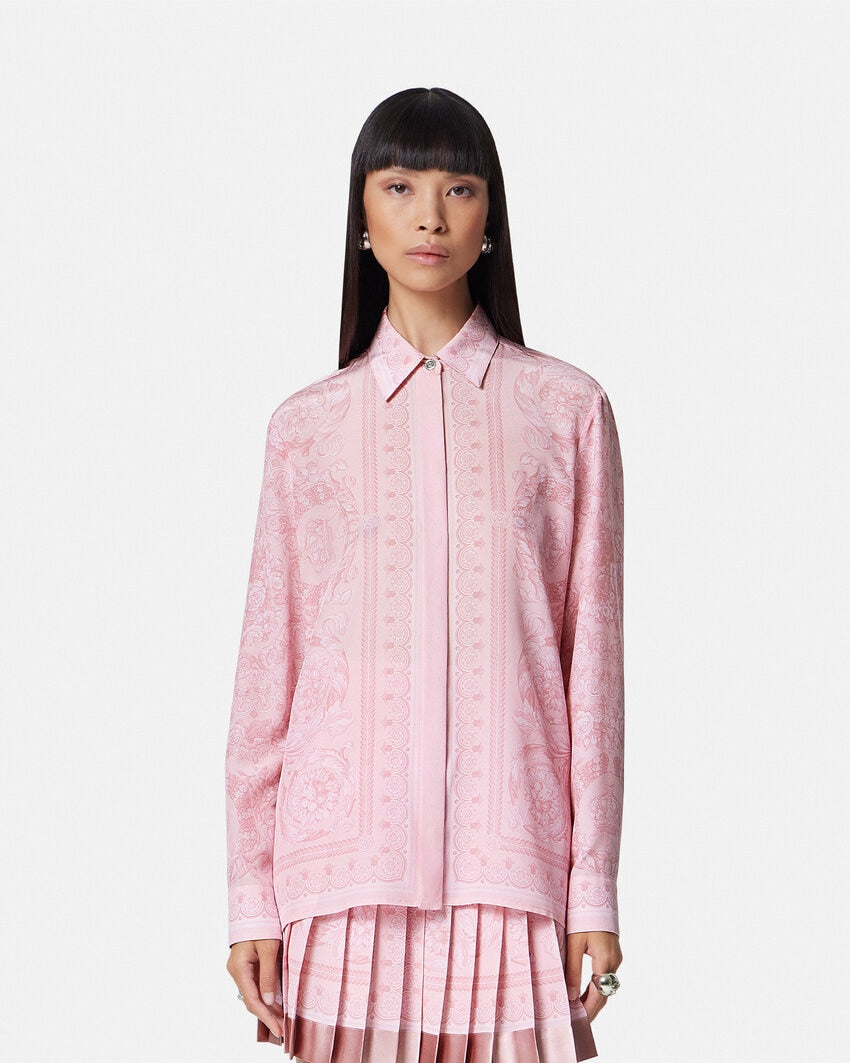 Versace BAROCCO SILK SHIRT
