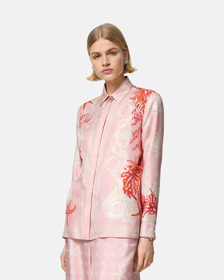Versace BAROCCO SEA SILK SHIRT
