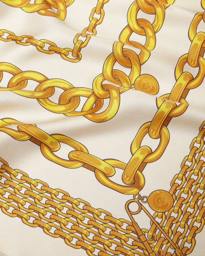 Versace Treasure Large Silk Foulard 35.4"