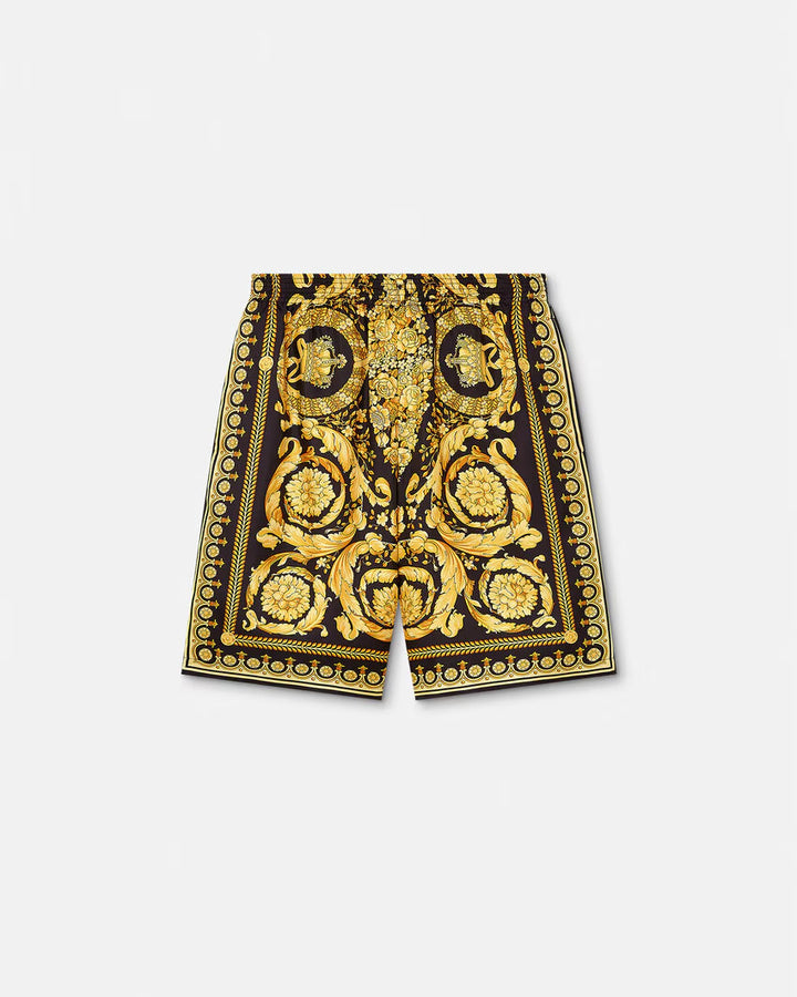 VERSACE Barocco Silk Shorts