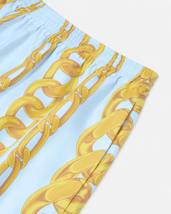 VERSACE Medusa Chains Silk Shorts
