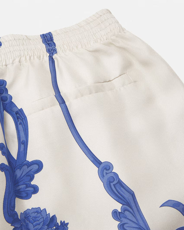 VERSACE Cameo Silk Shorts