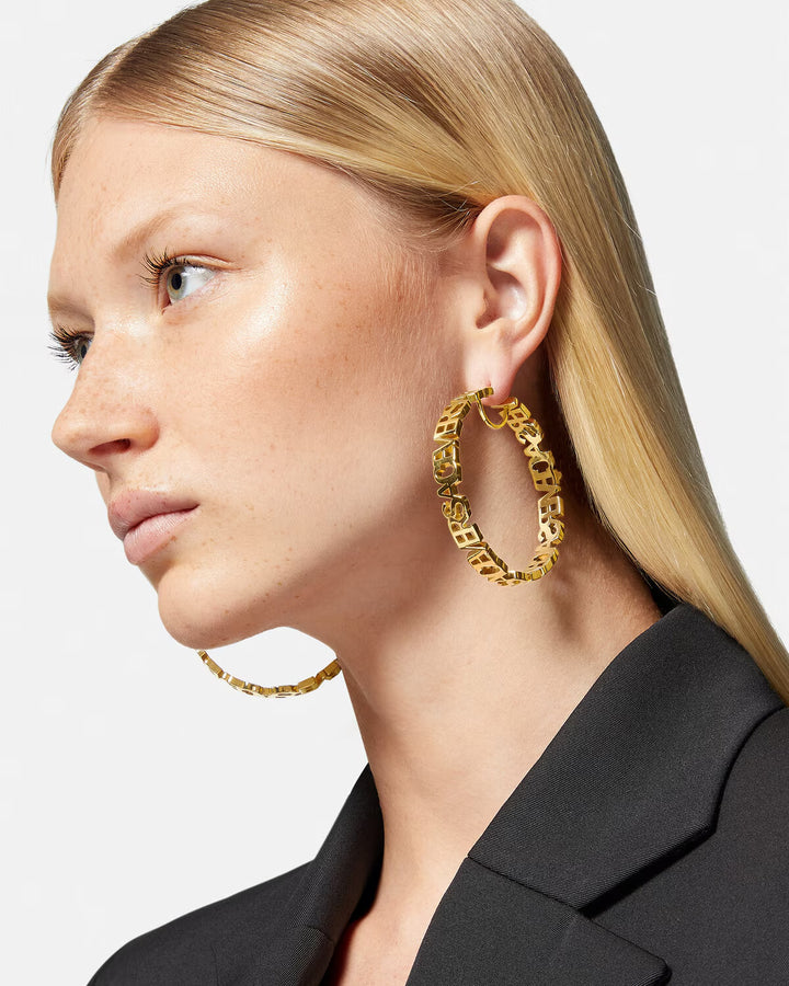 VERSACE Versace Hoop Earrings