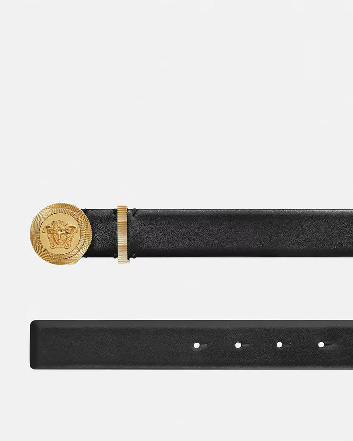 VERSACE Medusa Biggie Leather Belt 3 cm