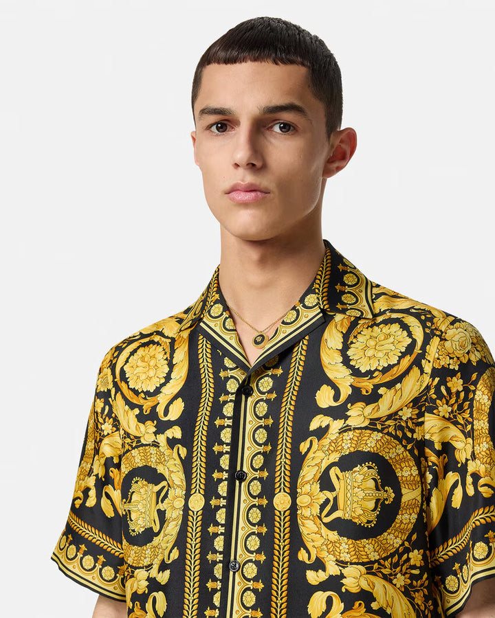 Versace BAROCCO SILK SHIRT