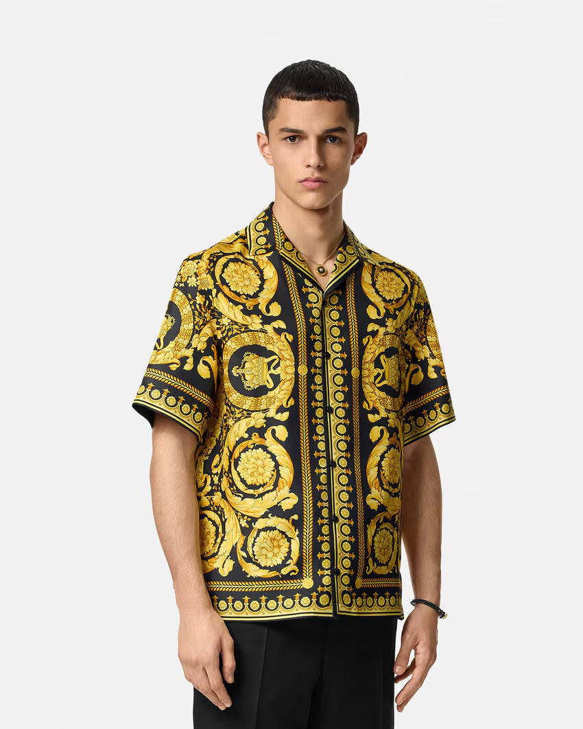 Versace BAROCCO SILK SHIRT