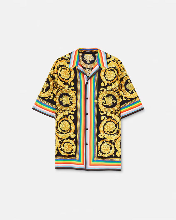 Versace PRIDE BAROCCO SILK SHIRT