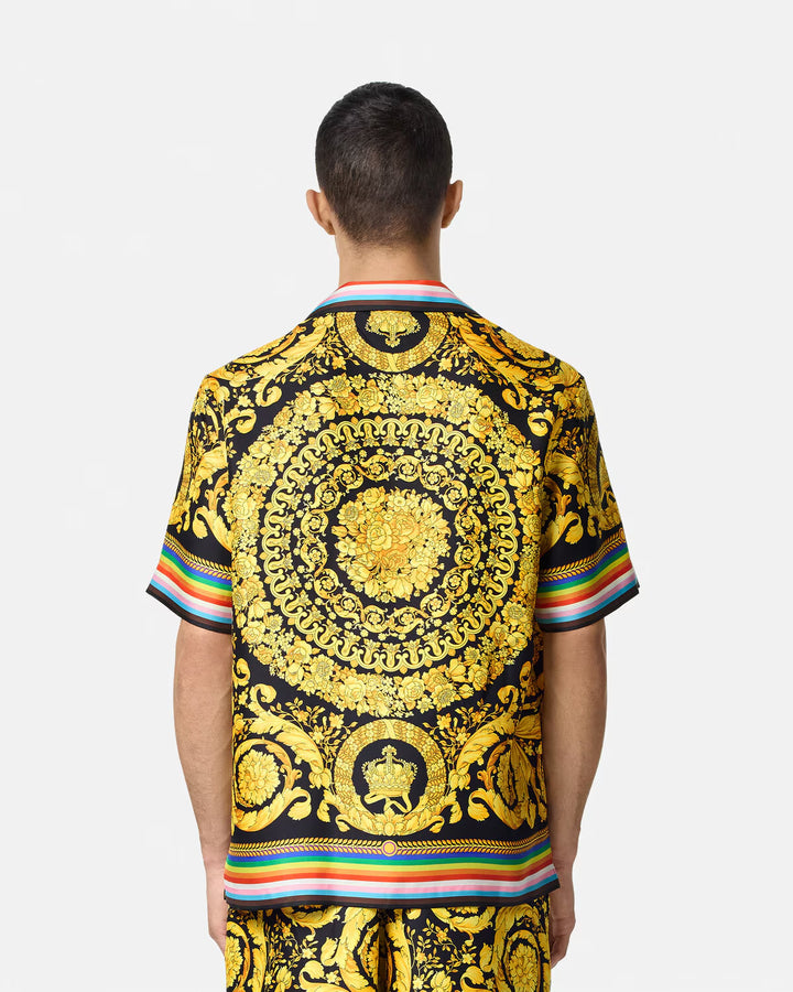 Versace PRIDE BAROCCO SILK SHIRT