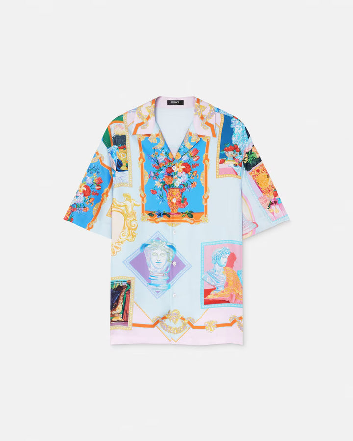VERSACE GALLERY SILK SHIRT