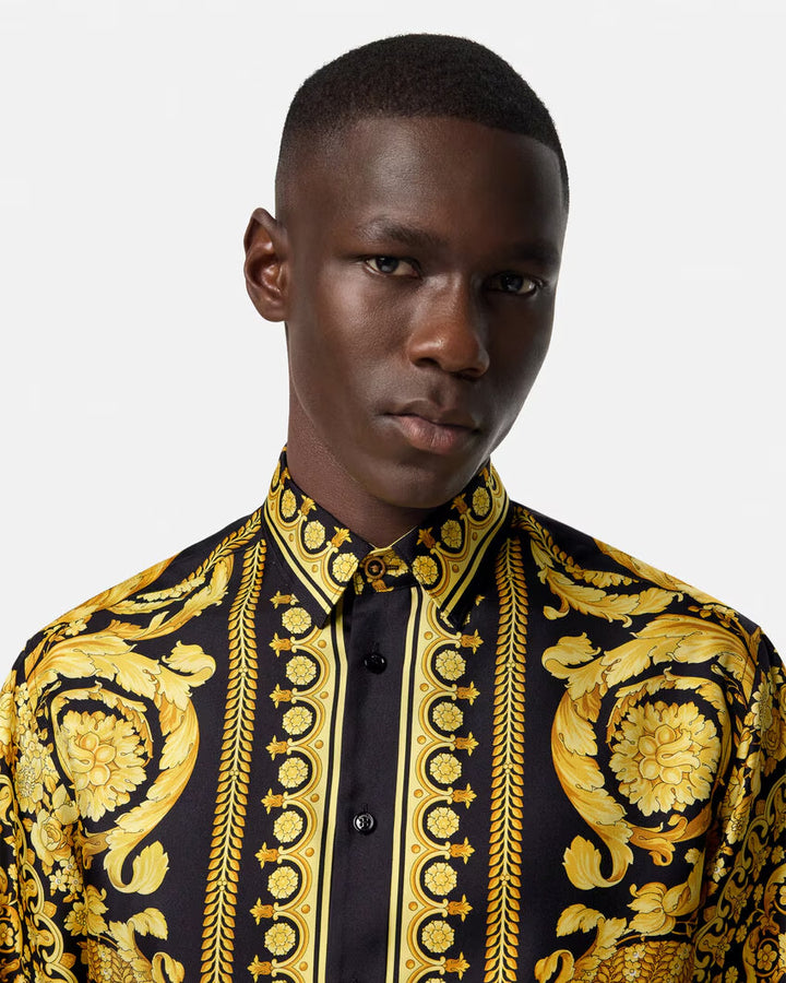 Versace BAROCCO SILK SHIRT