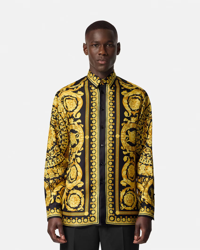 Versace BAROCCO SILK SHIRT