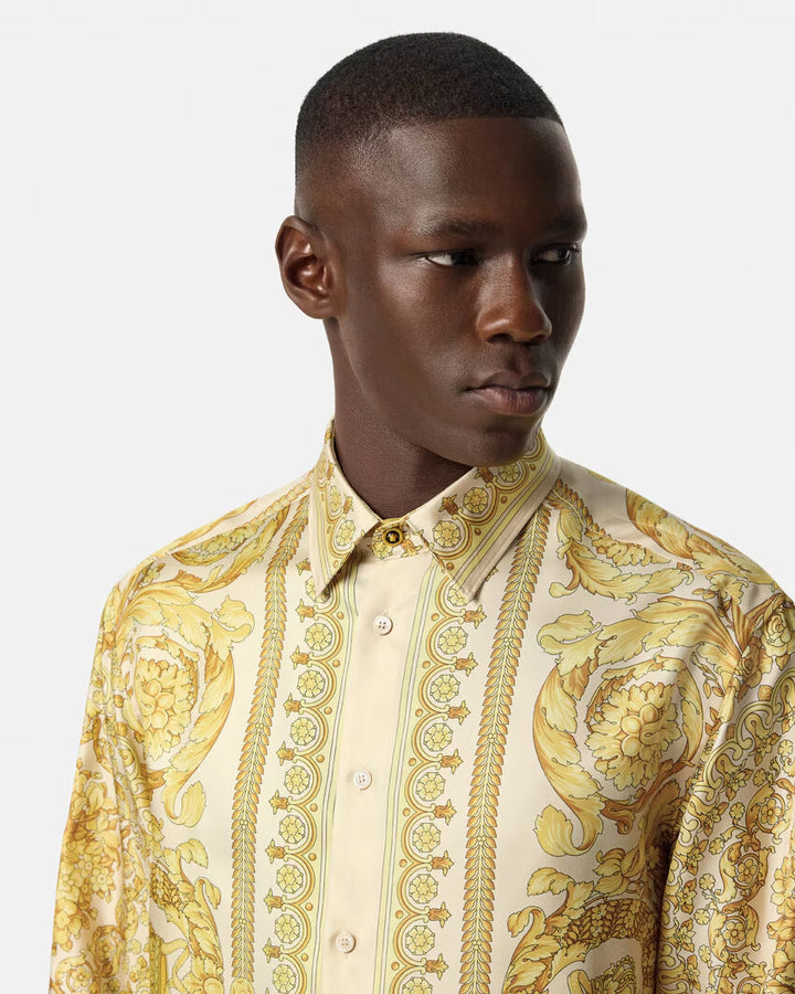 Versace BAROCCO SILK SHIRT