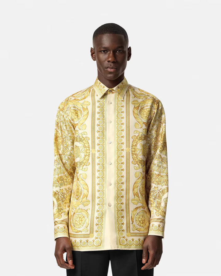 Versace BAROCCO SILK SHIRT
