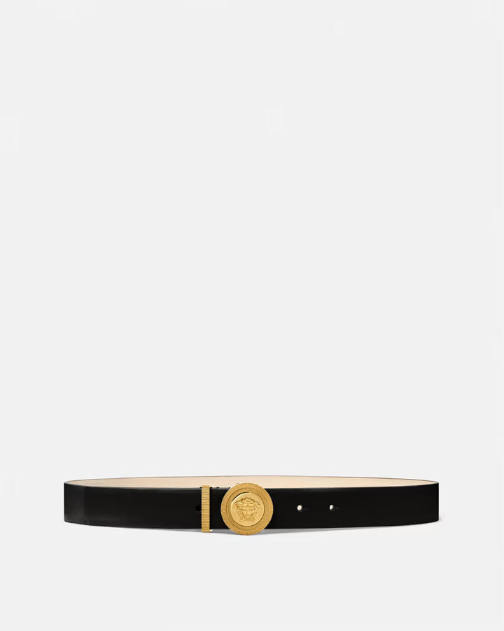 VERSACE Medusa Biggie Leather Belt 3 cm