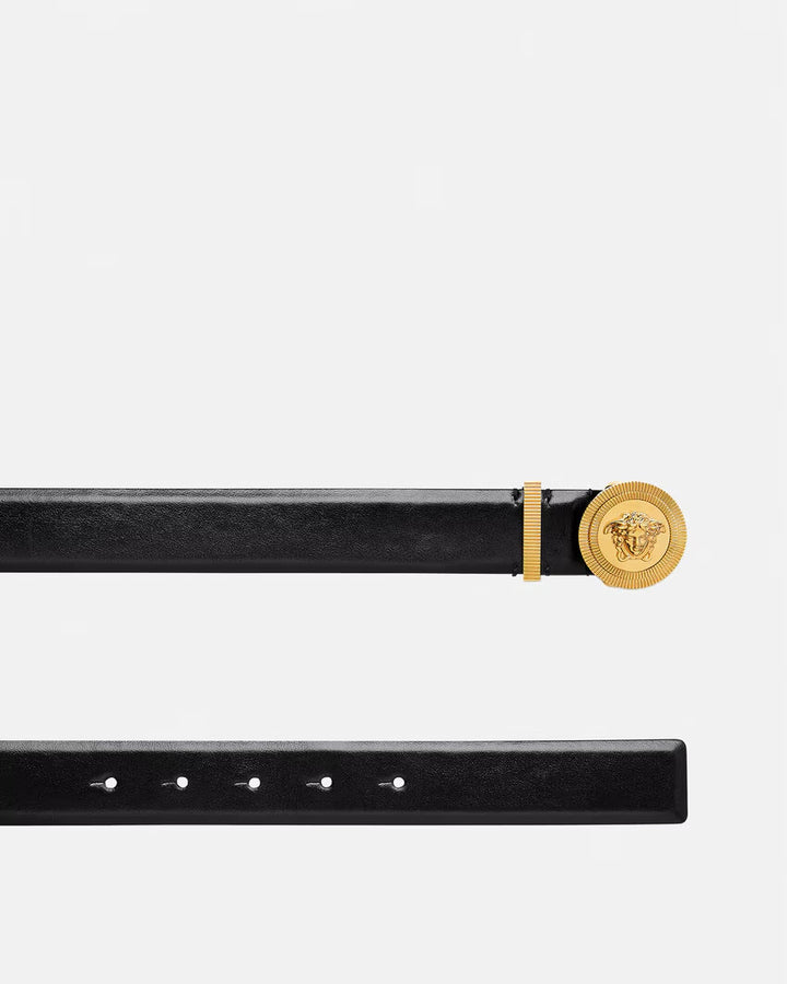 VERSACE Medusa Biggie Leather Belt 3 cm
