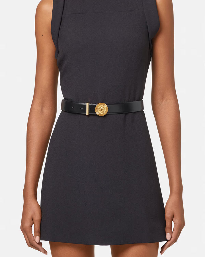 VERSACE Medusa Biggie Leather Belt 3 cm