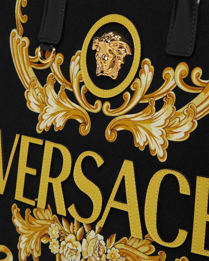 VERSACE CAMEO LA MEDUSA LARGE TOTE BAG