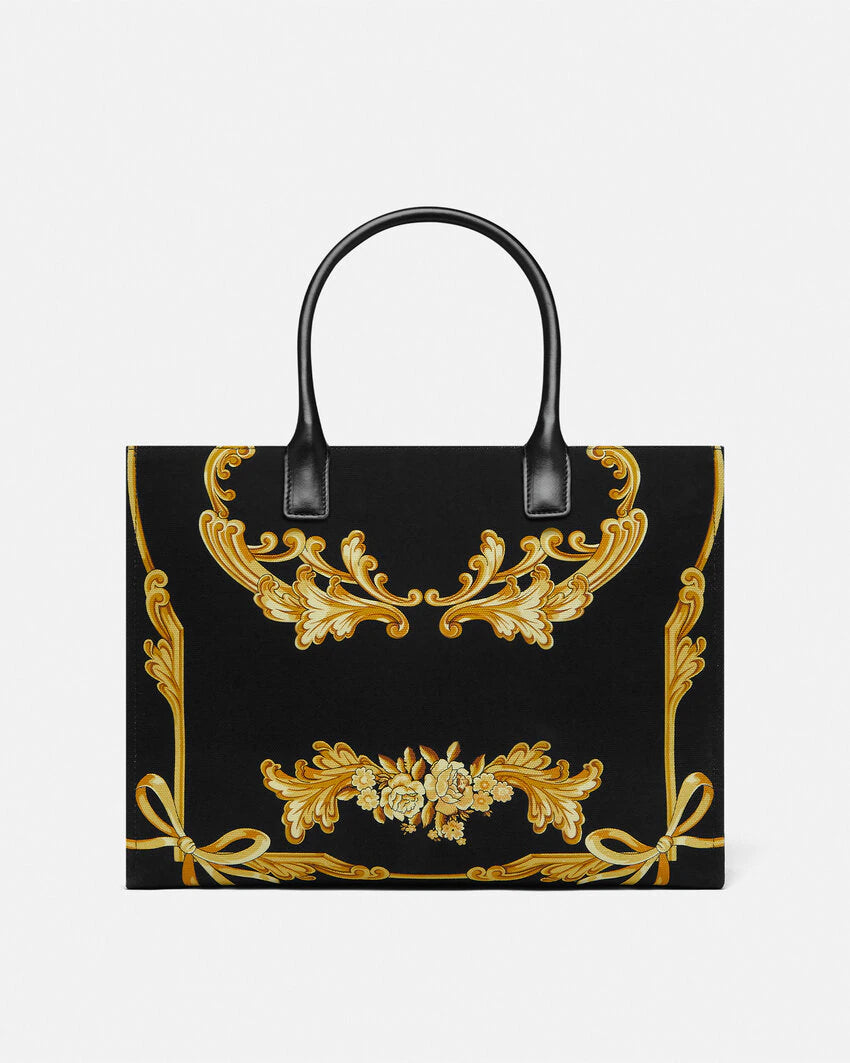 VERSACE CAMEO LA MEDUSA LARGE TOTE BAG