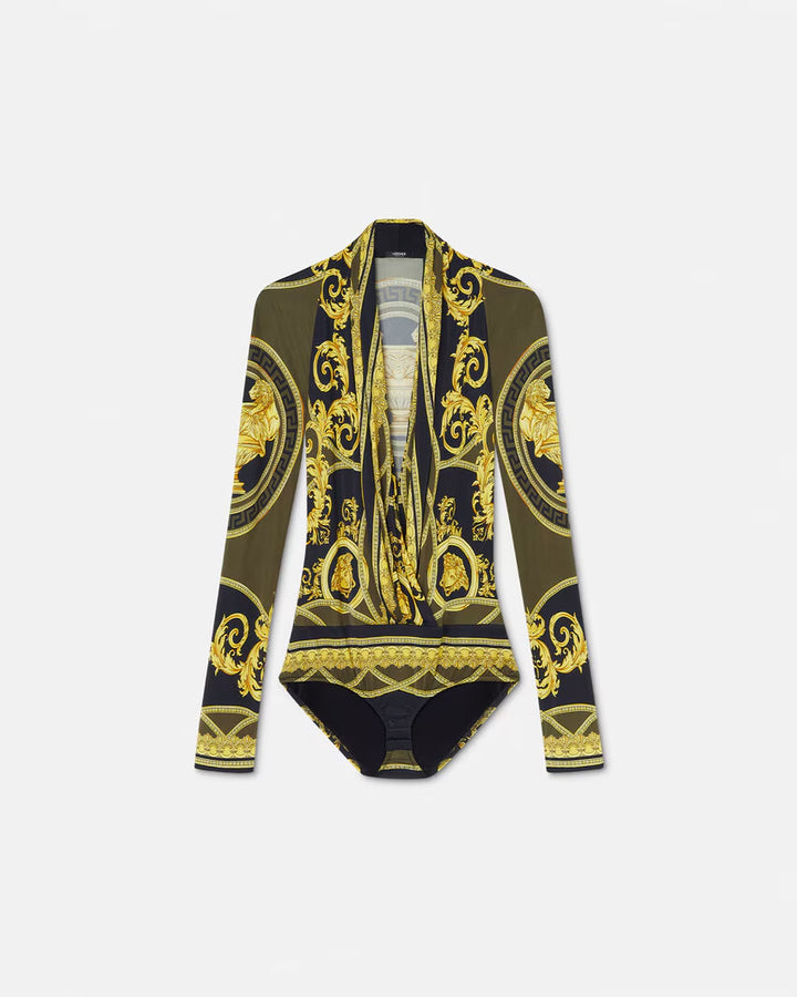 Versace LA COUPE DES DIEUX DRAPED BODYSUIT