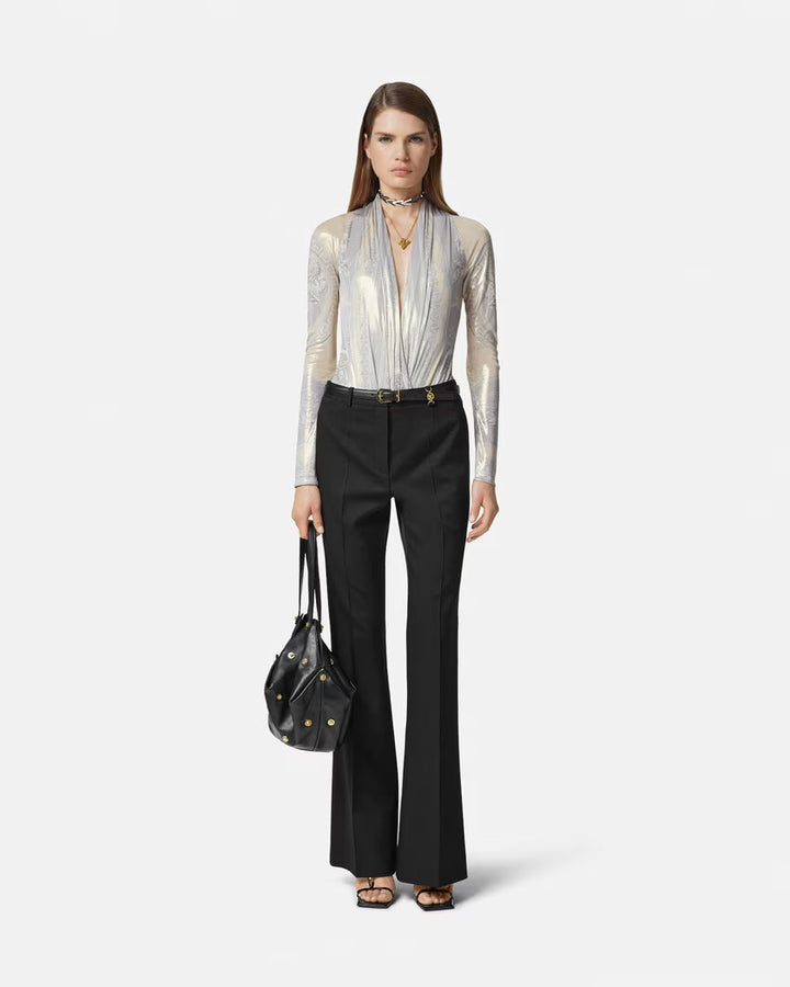 Versace LA COUPE DES DIEUX DRAPED BODYSUIT