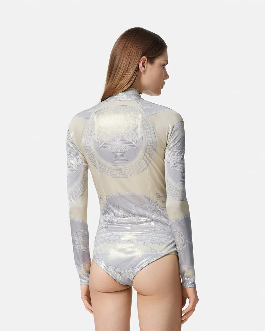 Versace LA COUPE DES DIEUX DRAPED BODYSUIT