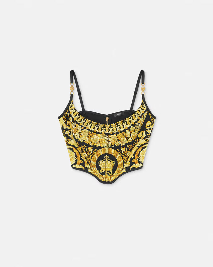 Versace LA COUPE DES DIEUX CORSET TOP