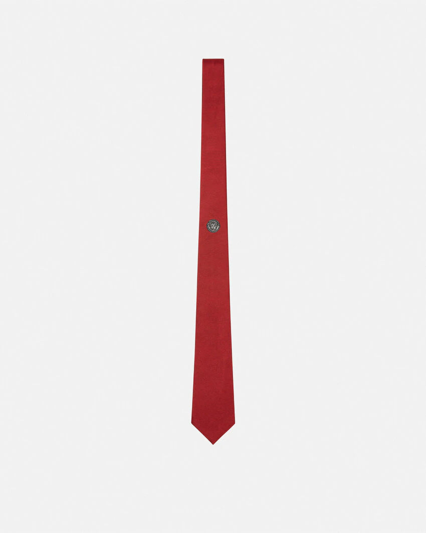VERSACE MEDUSA SILK TIE