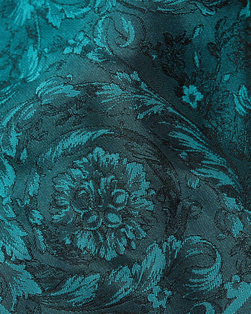 VERSACE BAROCCO JACQUARD SILK TIE