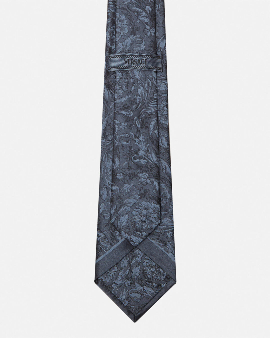 VERSACE BAROCCO JACQUARD SILK TIE