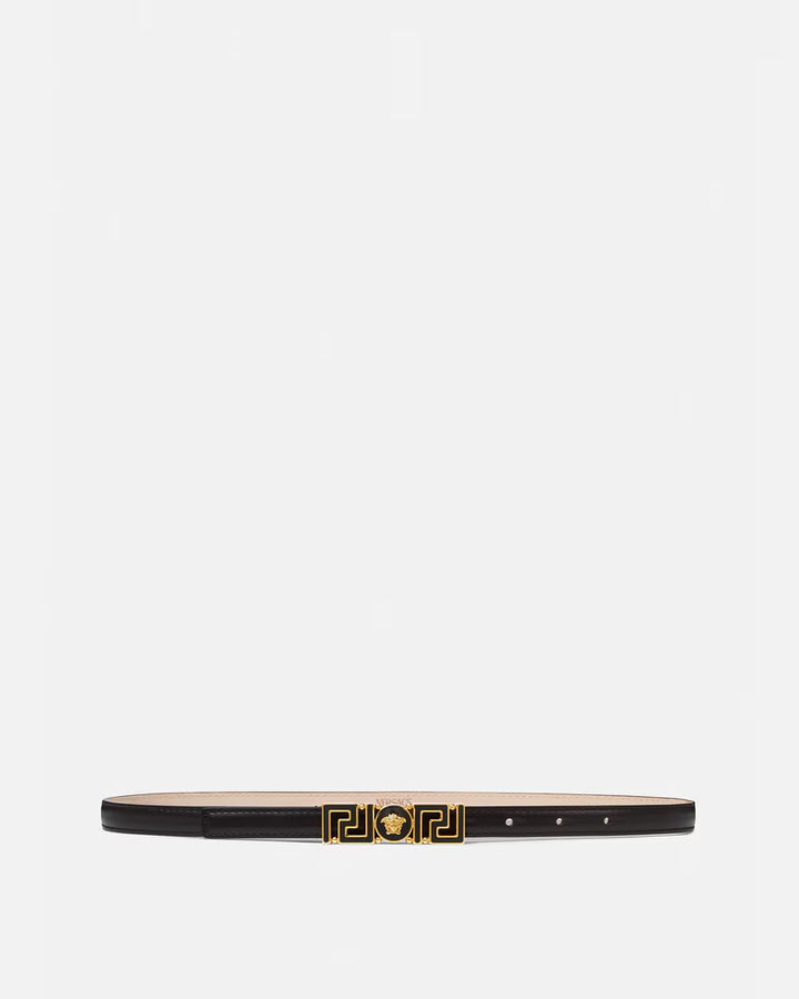 VERSACE Greca Goddess Leather Belt 1,5 cm