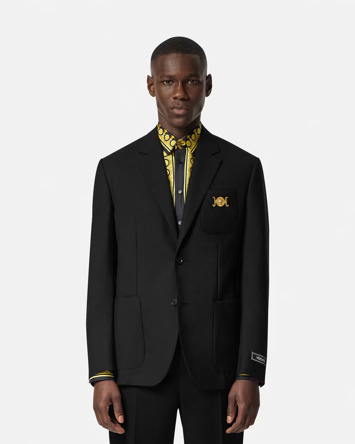 VERSACE Medusa Biggie Single-Breasted Blazer