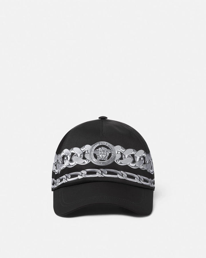 VERSACE MEDUSA CHAINS BASEBALL CAP