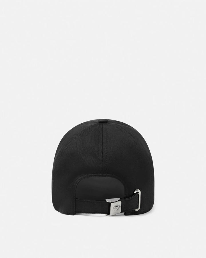 VERSACE EMBROIDERED MEDUSA BASEBALL CAP