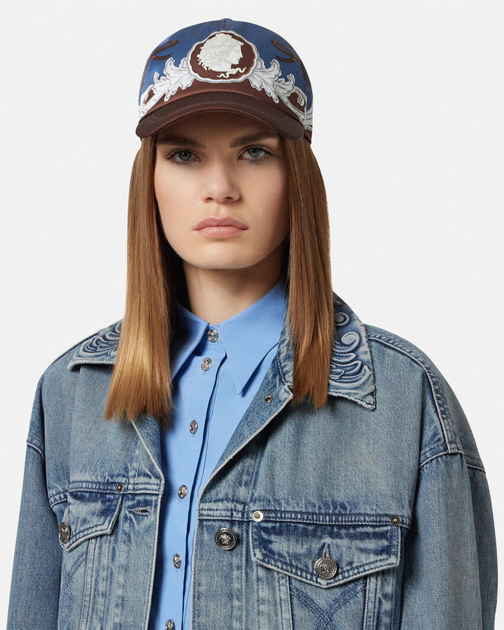 VERSACE CAMEO BASEBALL CAP
