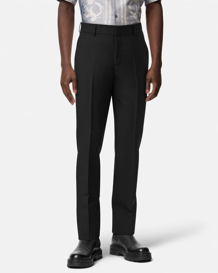 VERSACE Mohair-Blend Formal Pants