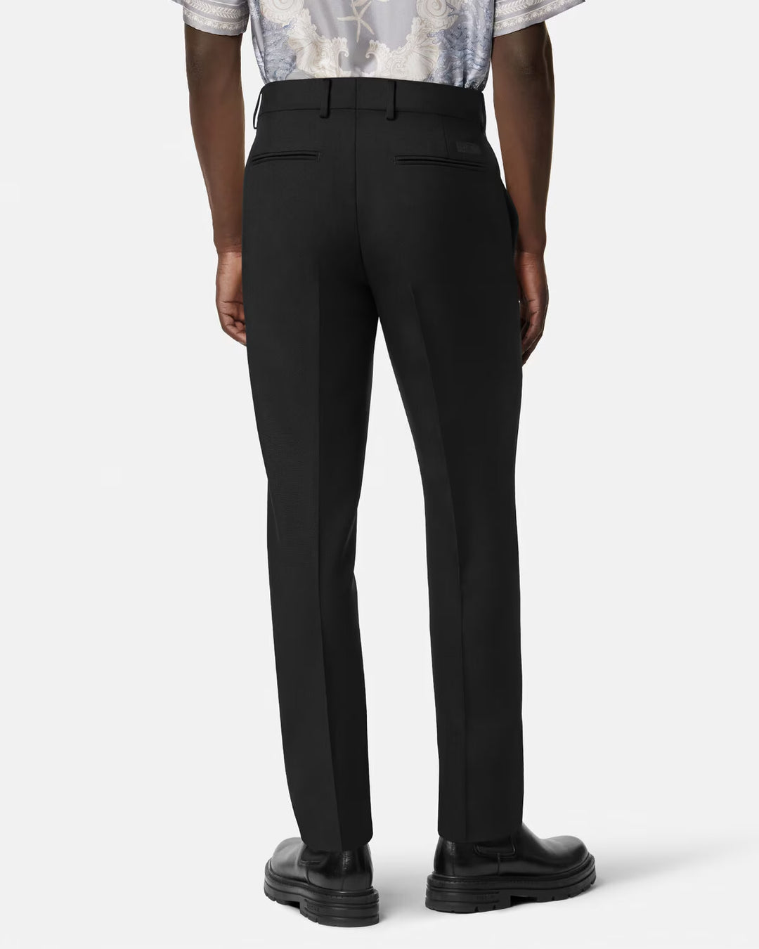 VERSACE Mohair-Blend Formal Pants