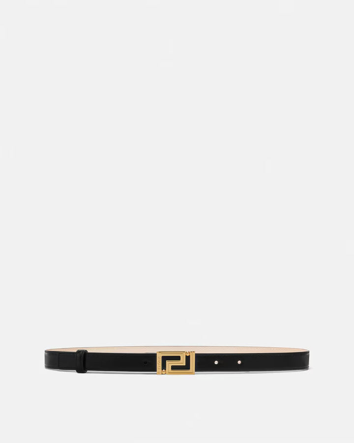VERSACE Greca Goddess Leather Belt 2 cm